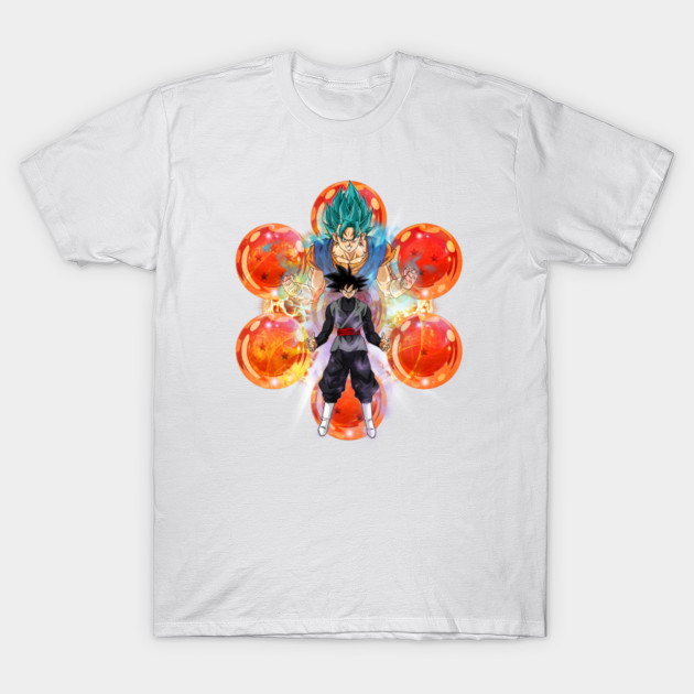 Goku Black & Vegeto Blue T-Shirt-TOZ